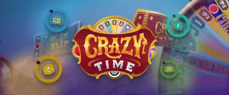 Crazy Time live casino spel